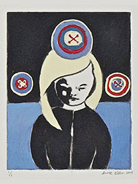 Flicka kolorerad